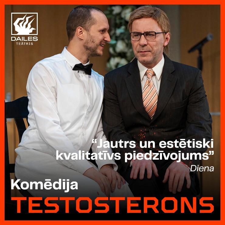 Izrādes "Testosterons" attels