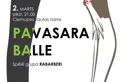 Izrādes "PAVASARA BALLE" attels