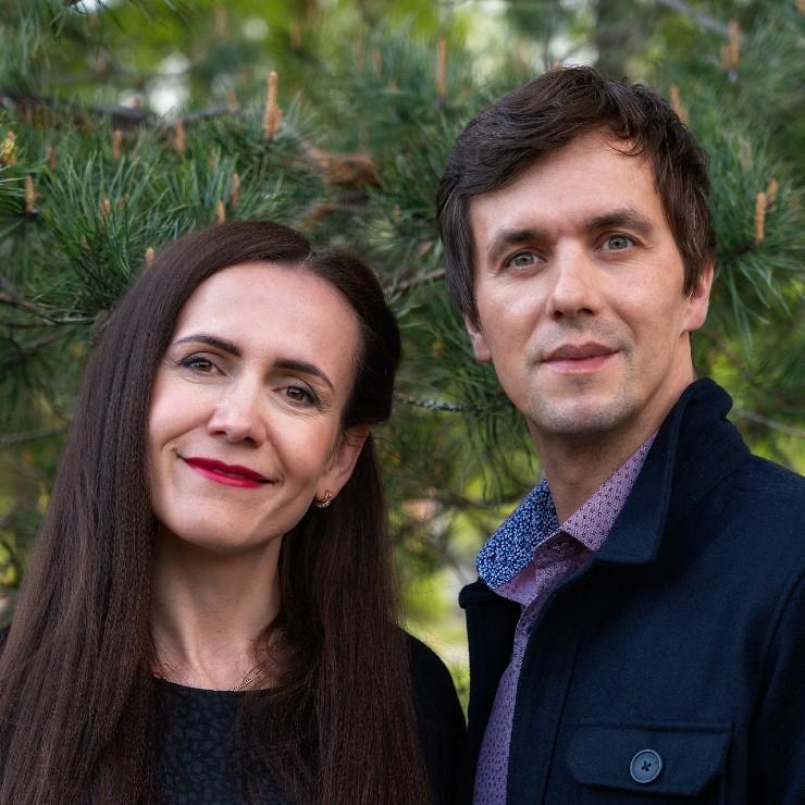 Izrādes "Koncertu cikls MŪDA - mūzika dabā. Kristīne Kārkle-Kalniņa un Marts Kristiāns Kalniņš" attels