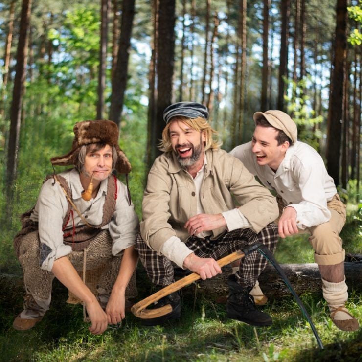Galerijas bilde 4: NO SALDENĀS PUDELES - īsti latviska Rūdolfa Blaumaņa joku luga divos cēlienos