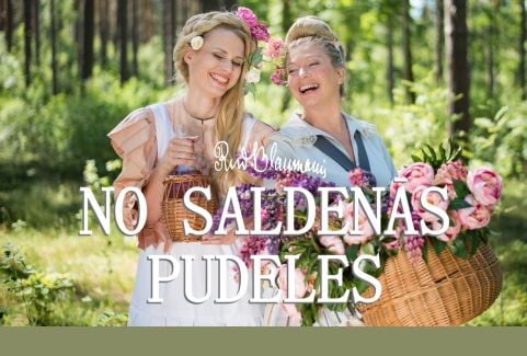 Izrādes "NO SALDENĀS PUDELES - īsti latviska Rūdolfa Blaumaņa joku luga divos cēlienos" attels