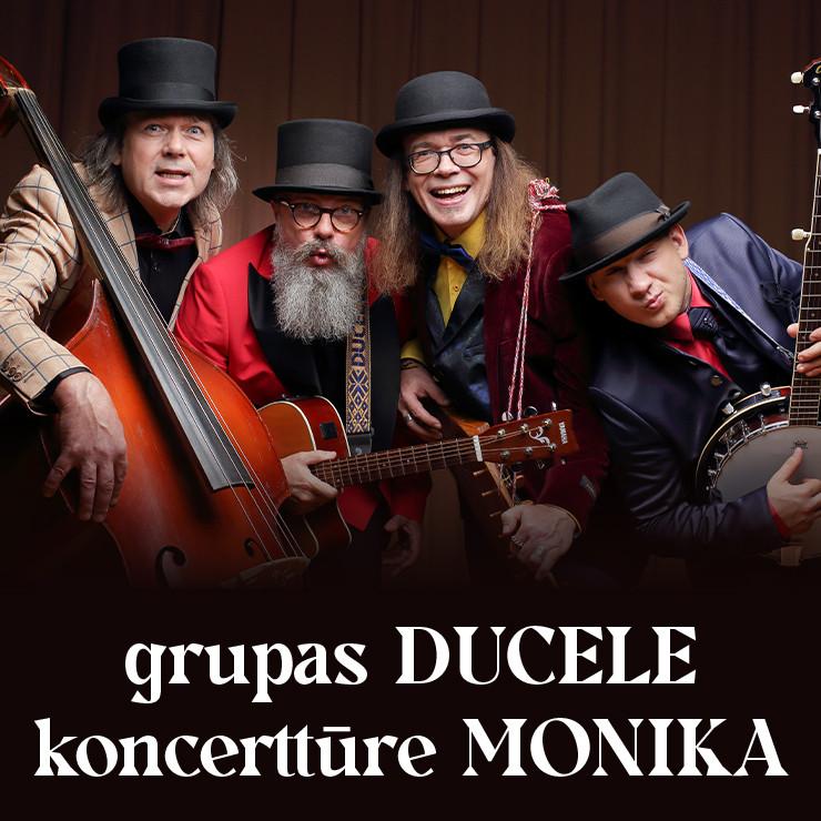 Izrādes "Grupas DUCELE koncerttūre MONIKA" attels
