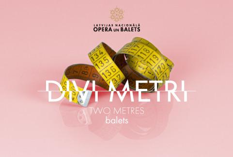 Izrādes "DIVI METRI" attels