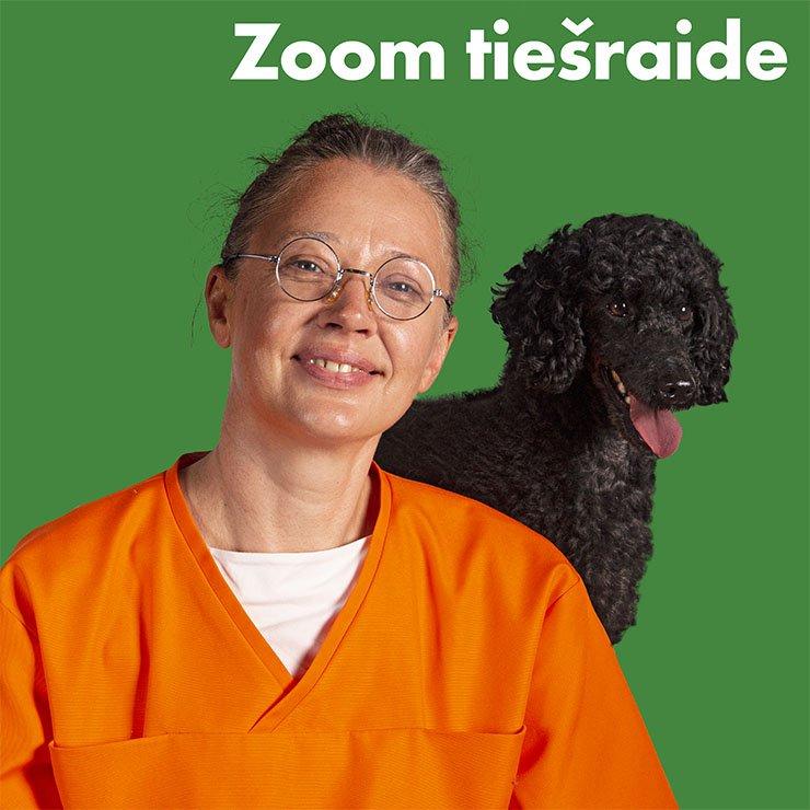 Izrādes "Margarēta ZOOM tiešraide" attels