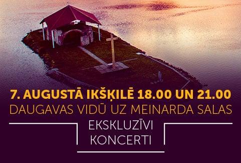 Izrādes "Igo, Ginta Krievkalna, Aivars Hermanis, Kristaps Krievkalns, Ēriks Upenieks. Ekskluzīvs koncerts uz Meinarda salas" attels