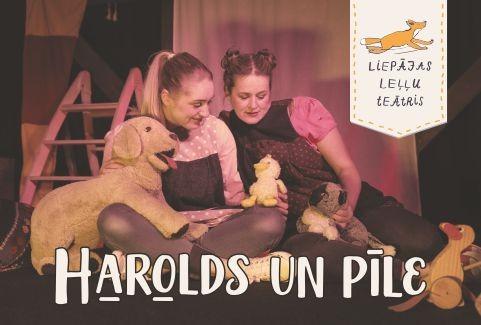 Изображение спектакля "HAROLDS UN PĪLE"
