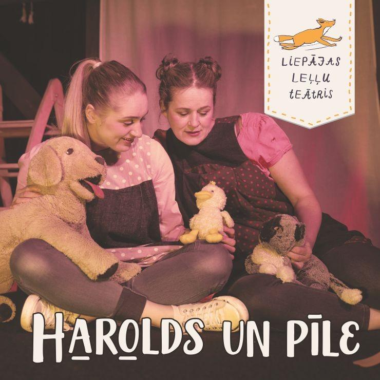 Изображение спектакля "HAROLDS UN PĪLE"