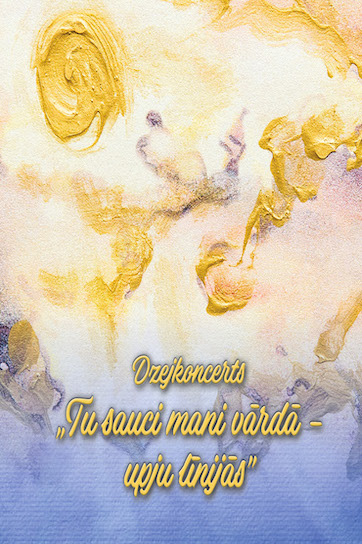 Dzejas un mūzikas CD “Tu sauci mani vārdā – upju līnijās” prezentācija