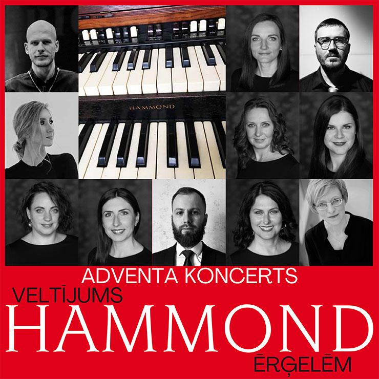 Izrādes "Adventa koncerts. VELTĪJUMS HAMMOND ĒRĢELĒM" attels