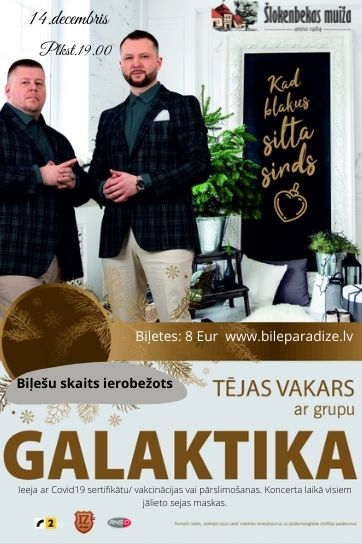 TĒJAS VAKARS ar grupu GALAKTIKA