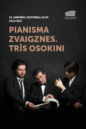 PIANISMA ZVAIGZNES. TRĪS OSOKINI