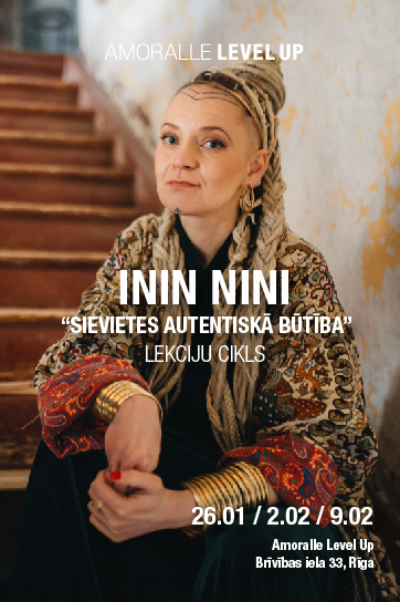 ININ NINI - STAROJUMS | Sievietes autentiskā būtība. 3 lekcijas