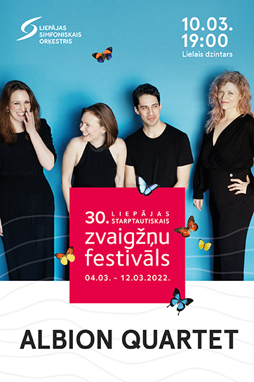 30.Liepājas Starptautiskais zvaigžņu festivāls. Albion Quartet