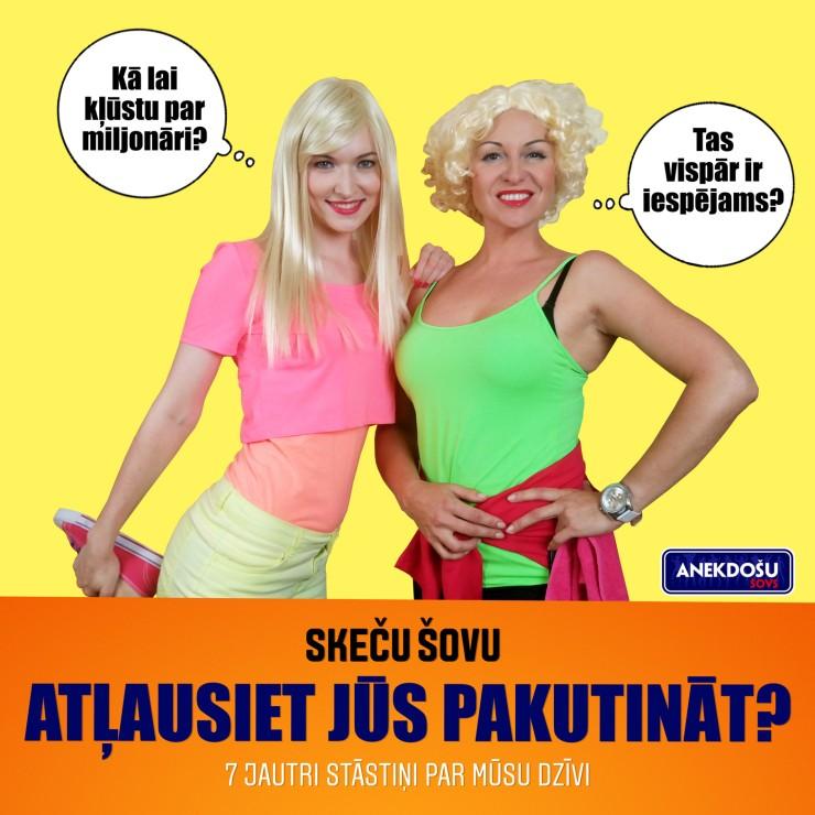 Galerijas bilde 3: ATĻAUSIET JŪS PAKUTINĀT? humora vakars pieaugušajiem | ANEKDOŠU ŠOVS