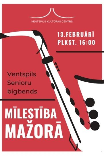 Ventspils Senioru bigbenda koncerts / Mīlestība mažorā