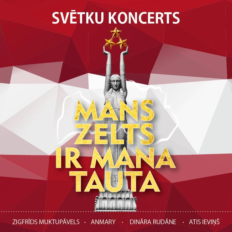 Izrādes "MANS ZELTS IR MANA TAUTA / svētku koncerts" attels