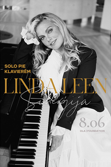 LINDA LEEN. Koncerts solo pie klavierēm