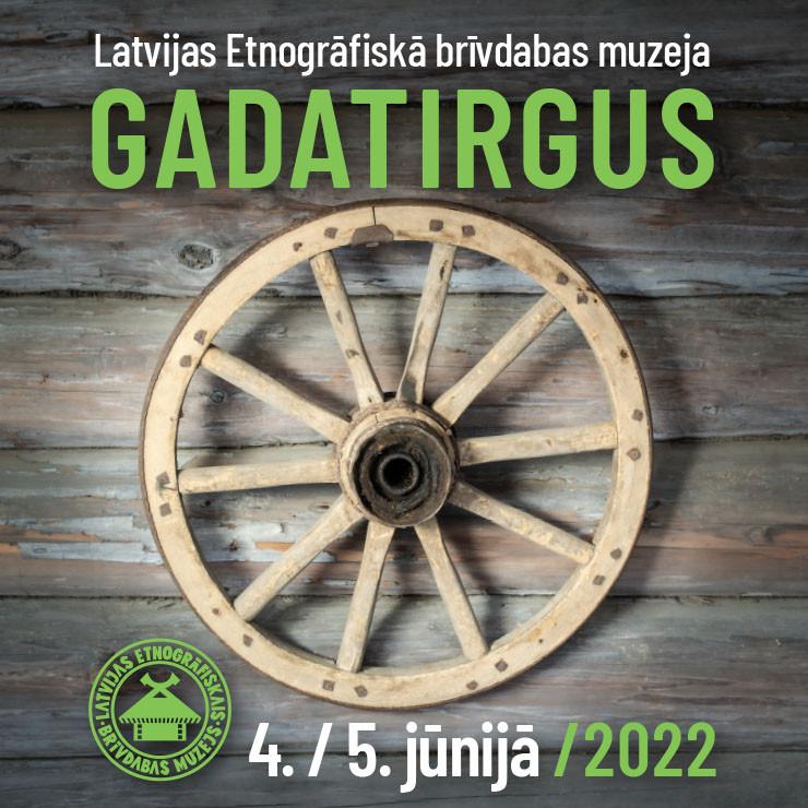 Izrādes "Latvijas Etnogrāfiskā brīvdabas muzeja GADATIRGUS" attels