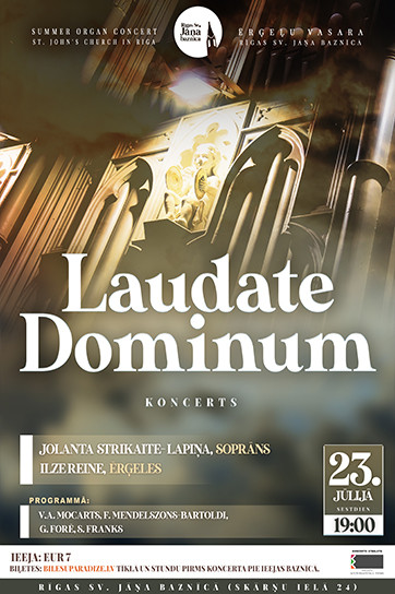 Koncerts LAUDATE DOMINUM