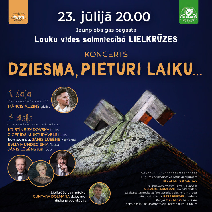 Dziesma, pieturi laiku @ Lauku vides saimniecība LIELKRŪZES | Latvija