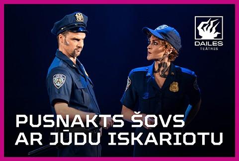 Image of the event "PUSNAKTS ŠOVS AR JŪDU ISKARIOTU"