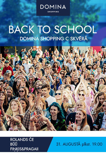 DOMINA BACK TO SCHOOL | Rolands če, Būū, Fiņķis
