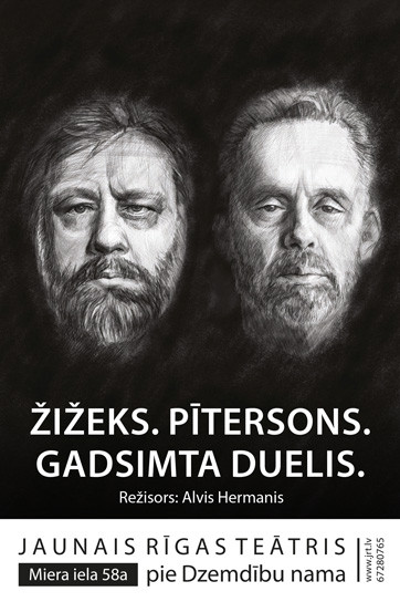 ŽIŽEKS. PĪTERSONS. GADSIMTA DUELIS