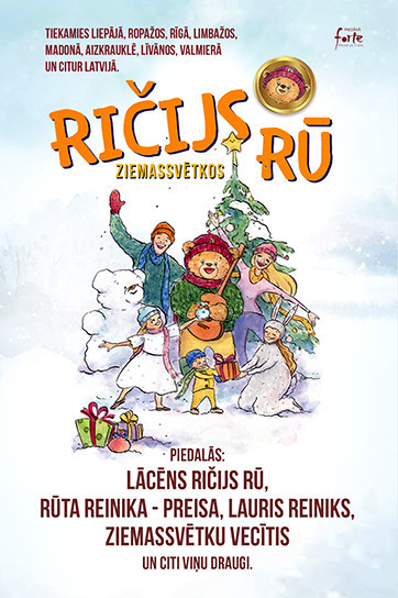 RIČIJS RŪ rīko koncertu Ziemassvētkos