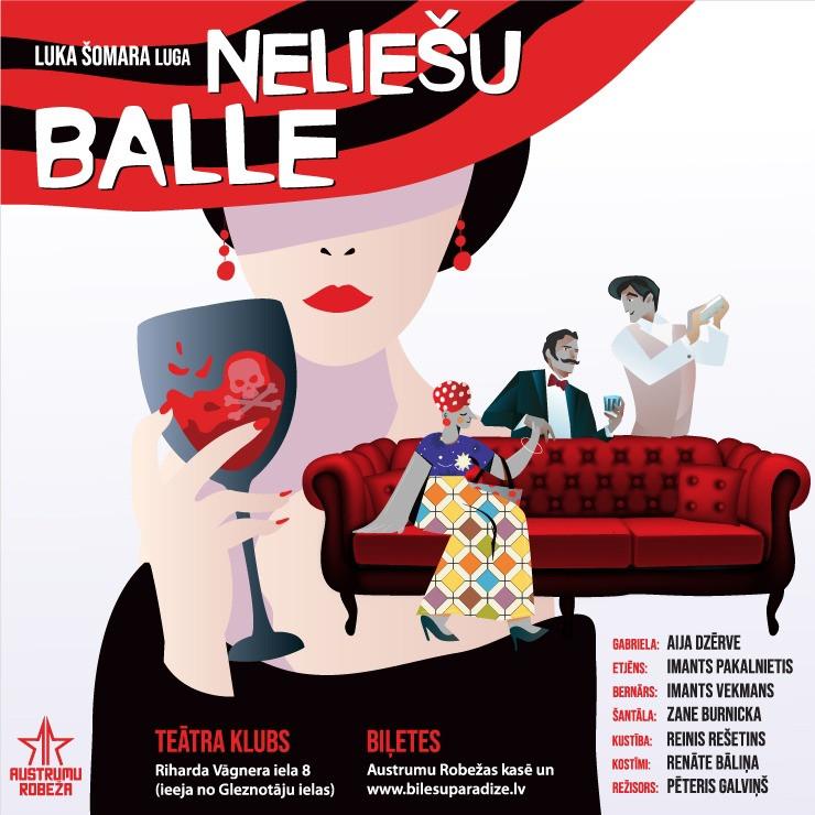 Izrādes "Neliešu balle" attels