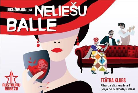 Izrādes "Neliešu balle" attels