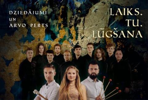 Izrādes "LAIKS. TU. LŪGŠANA. Dziedājumi un Arvo Perts" attels