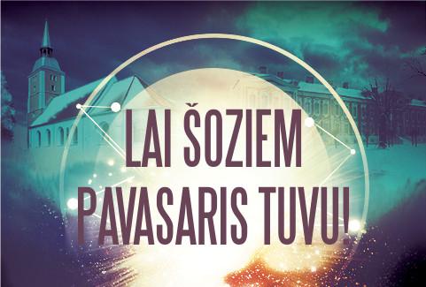 Image of the event "“LAI ŠOZIEM PAVASARIS TUVU!” - gaismas un skaņas ceļojums"