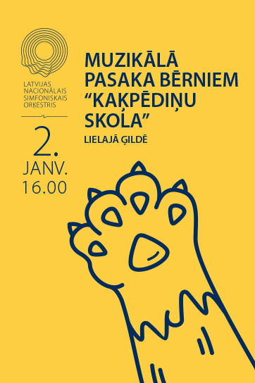 LNSO muzikālā pasaka bērniem KAĶPĒDIŅU SKOLA