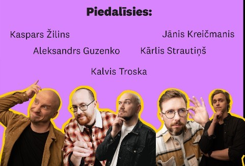 Izrādes "Comedy Latvia stand-up komēdija" attels