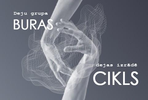 Izrādes "Deju grupa BURAS dejas izrādē CIKLS" attels
