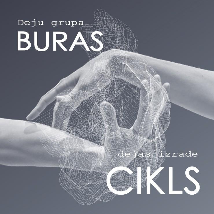 Izrādes "Deju grupa BURAS dejas izrādē CIKLS" attels