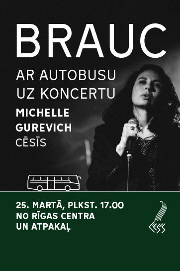 Autobuss uz Michelle Gurevich koncertu