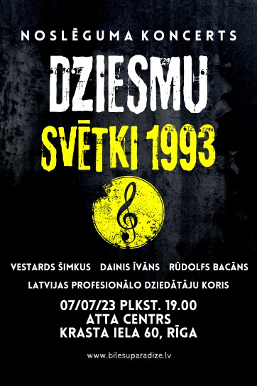 1993. gada Dziesmu svētku noslēguma koncerta atjaunojums