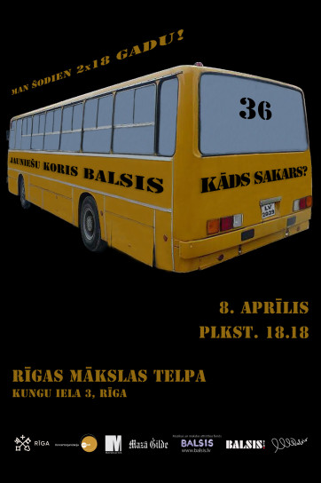 Jauniešu kora BALSIS koncerts KĀDS SAKARS?