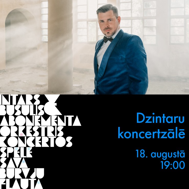 Izrādes "Intara Busuļa solo koncerts "Spēlē savā burvju flautā"" attels