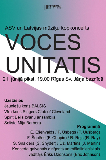 Koncerts VOCES UNITATIS