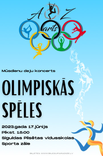 Deju grupas A-Zarts koncerts OLIMPISKĀS SPĒLES