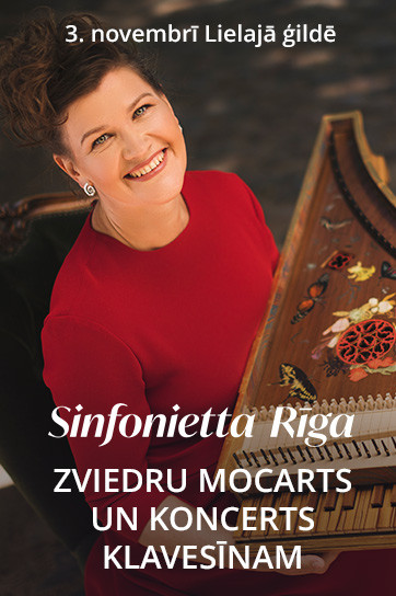 Sinfonietta Rīga. Zviedru Mocarts un koncerts klavesīnam