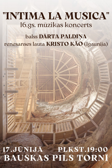 Intima la Musica | senās mūzikas koncerts Bauskas pils tornī