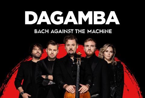 Izrādes "DAGAMBA. Bach Against the Machine" attels