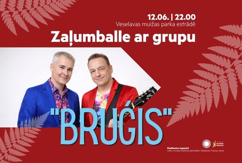 Izrādes "Zaļumballe ar grupu "Bruģis"" attels