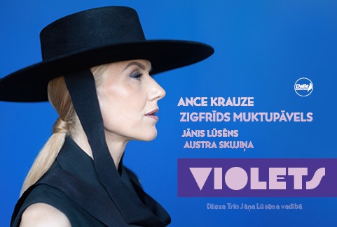 Izrādes "Ance Krauze/Zigfrīds Muktupāvels/Jānis Lūsēns/ Austra Skujiņa – VIOLETS" attels