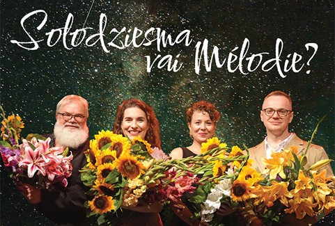 Image of the event "Koncertuzvedums SOLODZIESMA VAI MELODIE? | Vizma Zvaigzne, Žustīne Eko, Aldis Liepiņš, Edgars Raginskis"