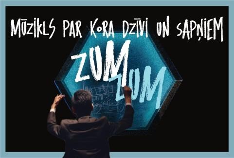 Izrādes "ZUM ZUM / mūzikls par kora dzīvi un sapņiem" attels