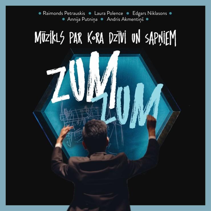 Izrādes "ZUM ZUM / mūzikls par kora dzīvi un sapņiem" attels